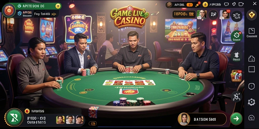 Gameplay Live Casino yang menarik dan interaktif di API36.