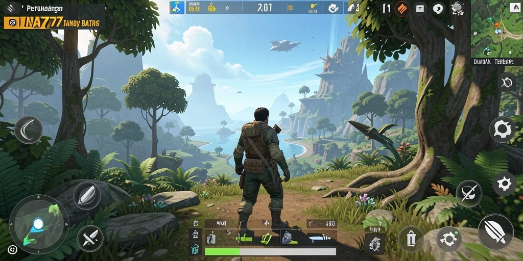 Gameplay INA777 yang menakjubkan di dunia terbuka.