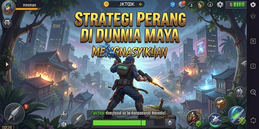 Tangkapan layar JKTOK menampilkan aksi strategi yang mendebarkan.