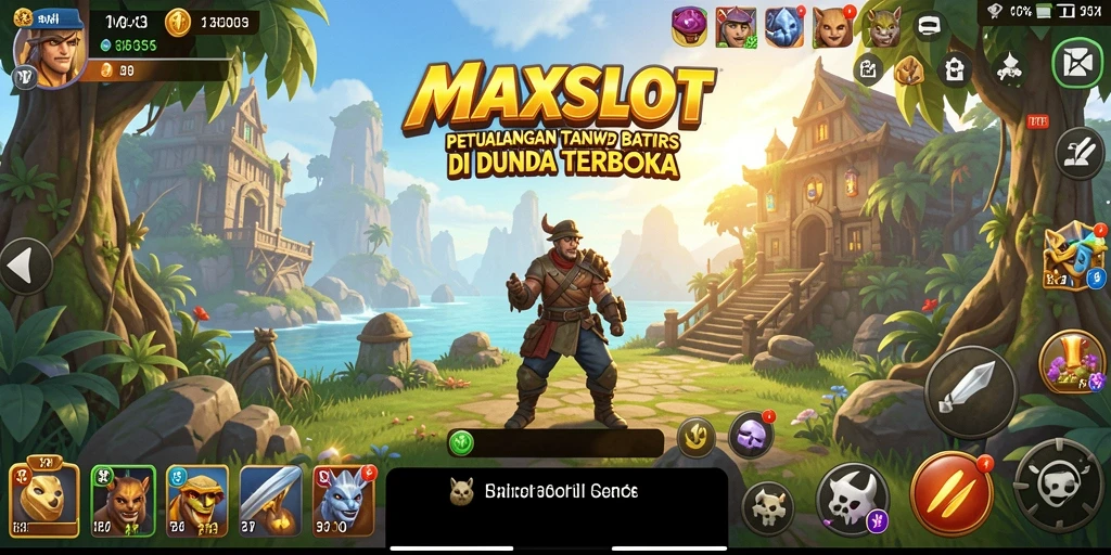Gameplay seru dalam dunia terbuka MAXSLOT.