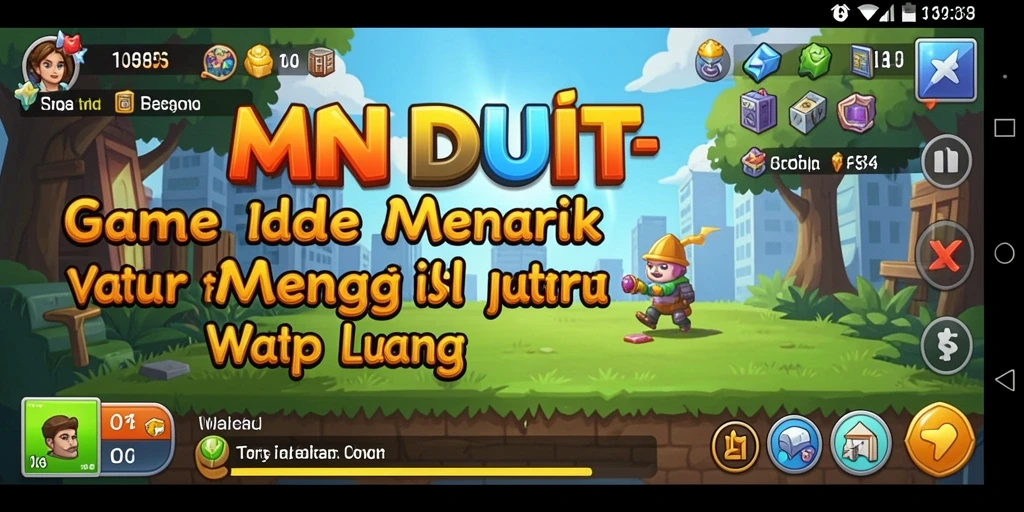 Screenshot MNDUIT menampilkan gameplay Idle yang menarik dan menghibur.