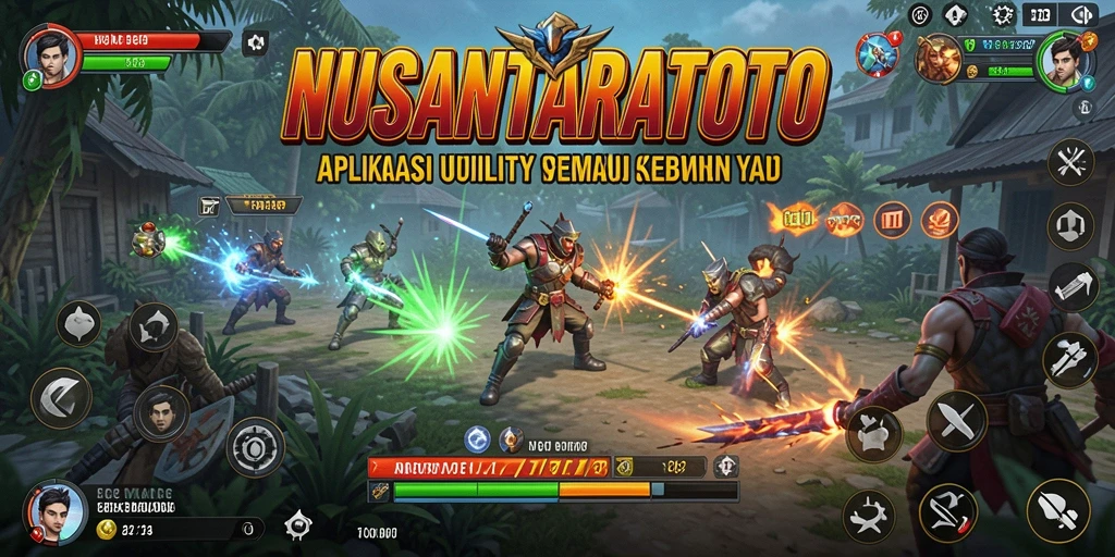 Tampilan antarmuka NUSANTARATOTO yang intuitif dan mudah digunakan.