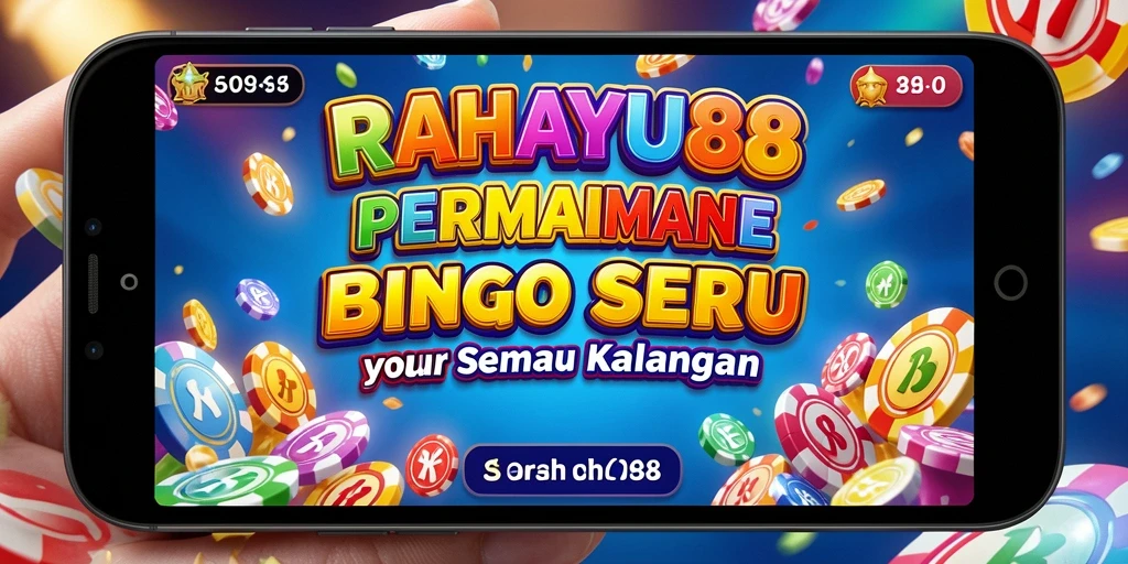 Tampilan utama RAHAYU88 dengan gameplay Bingo yang menarik.