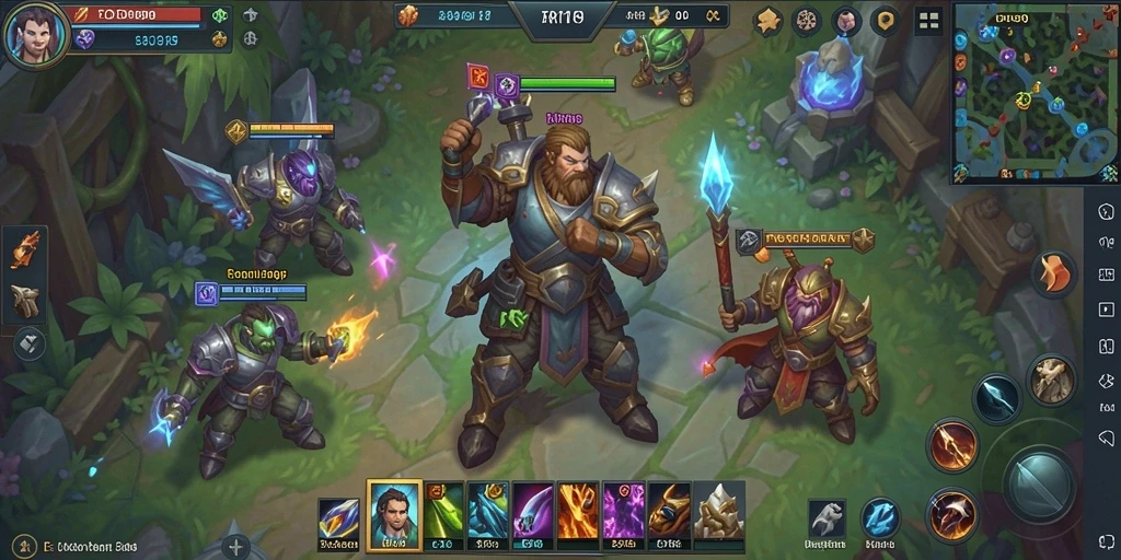 Tangkapan layar gameplay seru di TOPI189 dengan pertarungan epik.