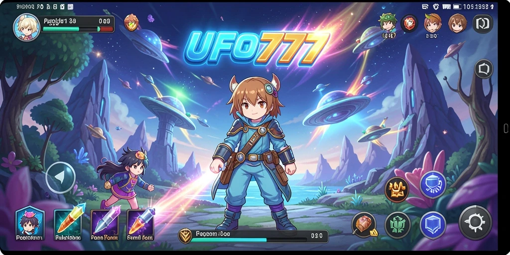 Gameplay seru dengan karakter anime yang unik.